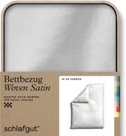 Schlafgut Bettbezug Woven Satin, (1 St), besonders dicht gewebt, Mix & Match: