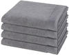 Möve Handtuch Set 4er Pack Premium, Baumwolle (Spar-Set, 4-St), 4 X Handtuch...