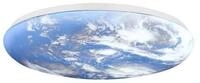 Lindby Deckenleuchten Orbi, LED, Kunststoff Blau universalwei&szlig; IP20, LED 32,2 W