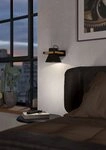 EGLO Wandleuchte MACCLES Wandlampe, Stahl und Holz, Wohnzimmerlampe, Flurlampe,