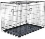 TRIXIE Hunde-Transportbox Hundebox Home - schwarz - 78 &times; 62 &times; 55 cm...