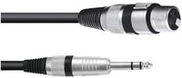 Omnitronic Omnitronic 30225195 XLR Adapterkabel [1x XLR-Stecker 3 polig - 1x...