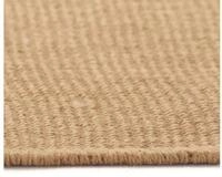 vidaXL Teppich, Jute mit Latex-R&uuml;ckseite 180x250 cm