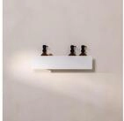 Metallbude Duschablage SHEA aus Aluminium, ohne Bohren, Badorganizer,...