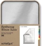 Schlafgut Bettbezug Woven Satin, (1 St), besonders dicht gewebt, Mix & Match: