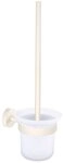 tesa WC-Garnitur MOON Toilettenb&uuml;rstenhalter ohne Bohren - 37,9 cm : 11,2 cm :...