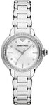 Emporio Armani Quarzuhr Emporio Armani Damen-Uhren Analog Quarz