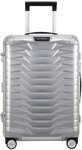 Samsonite Hartschalen-Trolley PROXIS ALU, verschiedene Gr&ouml;&szlig;en, 4 Rollen, aus