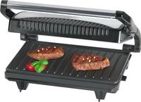 CLATRONIC Kontaktgrill elektrischer Multigrill Panini-Maker, 700 W