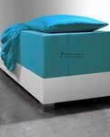 fleuresse Spannbettlaken Comfort XL, Mako-Jersey, Gummizug: rundum, (1 St&uuml;ck),