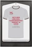 Walther Bilderrahmen EA690B Trikot Holzrahmen 60x90 cm schwarz
