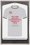 Walther Bilderrahmen EA690D Trikot Holzrahmen 60x90 cm grau