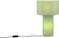 TRIO Leuchten Schreibtischlampe BALE, Nachttischlampe Stoff exkl 2xE27 max 10W...
