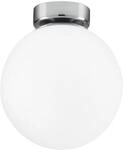 Luce Ambiente Design LED Deckenleuchte mit Glas-Kugel Lampenschirm, &Oslash; 15cm,