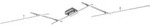 TRIO Leuchten LED Deckenleuchte Tageslicht & Fernbedienung, Breite 245cm,