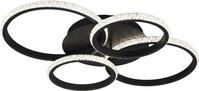 Reality Leuchten LED Deckenleuchte CIRES, LED Deckenlampe mit 4 schwenkbaren