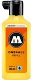 MOLOTOW F&uuml;llhalter Nachf&uuml;lltinte One4All f&uuml;r Permanentmarker 180ml zinkgelb