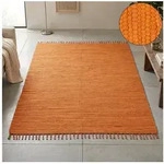 THEKO Teppich Happy Cotton Fleckerl, handgewebt, rechteckig, H&ouml;he: 5 mm,