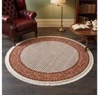 THEKO Orientteppich Chandi Mir, handgekn&uuml;pft, rund, H&ouml;he: 12 mm, reine Wolle...