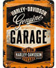 Nostalgic Art Blechschild Harley-Davidson Garage (15x20cm)