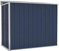 vidaXL Garten-Ger&auml;teschrank 118 x 194 x 178 cm Wand-Ger&auml;teschuppen Anthrazit