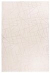 Kayoom Teppich in Creme / Gold, 100% Polyester - 150x80cm (LxB)