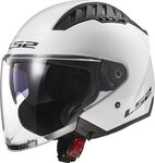 LS2 Motorradhelm OF600 Copter II Jethelm, Integriertes Sonnenvisier
