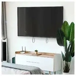 LogiLink TV-Wandhalterung LogiLink TV-Wandhalterung flach f&uuml;r 139.7 - 228.6 cm...