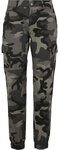 URBAN CLASSICS Cargohose Urban Classics Damen Ladies High Waist Camo Cargo Pants