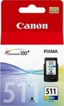 Canon Canon Druckerpatrone Tinte CL-511 tri-color, dreifarbig Tintenpatrone