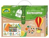 SIMM Spielwaren Kreativset Bastelkoffer mit 400 Teilen buntes Bastelzubeh&ouml;r