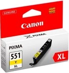 Canon Canon Druckerpatrone Tinte CLI-551 XL Y yellow, gelb Tintenpatrone