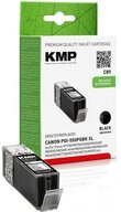 KMP 1 Tinte C89 ERSETZT PGI-550XL - black Tintenpatrone (1-tlg)