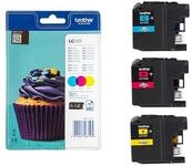 Brother Original Brother LC123 RainbowPack (LC123RBWBP) Tintenpatrone