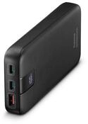 Hama Power Pack 10000 mAh (Schnellladen, 2x USB-C 1x USB-A, mit Ladekabel)...