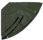 Zill Schutzplane PE-Abdeckplane rund &Oslash; 3 m 210 g, m&sup2; gr&uuml;n Typ 430300 (1...