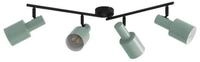 Lindby Deckenstrahler Ovelia, Metall, Schwarz IP20, 4 x 15 W LED