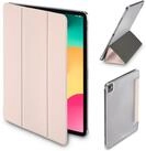 Hama Tablet-H&uuml;lle Hama Fold Clear Smart Book Case Tasche Cover Rosa 13 Zoll,