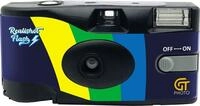 AgfaPhoto Einwegkamera Realishot Flash 27 Aufnahmen Farbe, Schwarz / Blau