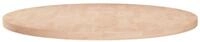 vidaXL Tischplatte 70 x 25 cm Runde Tischplatte &Oslash;70x2,5 cm Unbehandeltes...