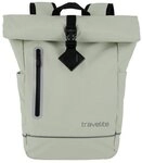 travelite Freizeitrucksack BASICS Roll-Up Rucksack aus Plane, mit variablem