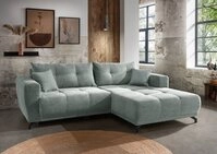 Myhomelando Ecksofa Cord Renegade L-Form, Elektrofunktion, 246 x 177 cm, Cord...