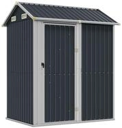 vidaXL Ger&auml;tehaus, Gartenhaus Anthrazit 192x152,5x237 cm Verzinkter Stahl
