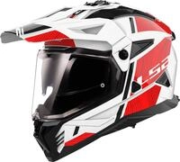 LS2 Motocrosshelm MX702 Pioneer II Hill Motocross Helm, vorbereitet f&uuml;r