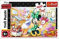 Trefl Puzzle Puzzle Maus Minnie und Daisy 100 Teile, Puzzleteile