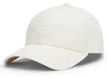 BOSS Baseball Cap Zed mit Logostickerei, Unisex wei&szlig;