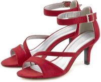 Sandalette LASCANA "offener Schuh, Riemchensandalette, Sommerschuh", Damen, Gr. 36,