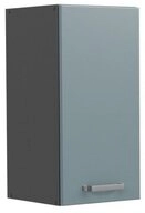 Vicco H&auml;ngeschrank R-Line, Blau-Grau/Anthrazit, 30 cm (1-St)