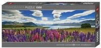 HEYE Spiel 1000 Teile Panorama-Puzzle - Humboldt-Ausgabe: Lake Tekapo
