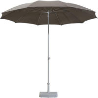 jankurtz Sonnenschirm Salina, Taupe, LxB: 280x280 cm, mit Knickelement